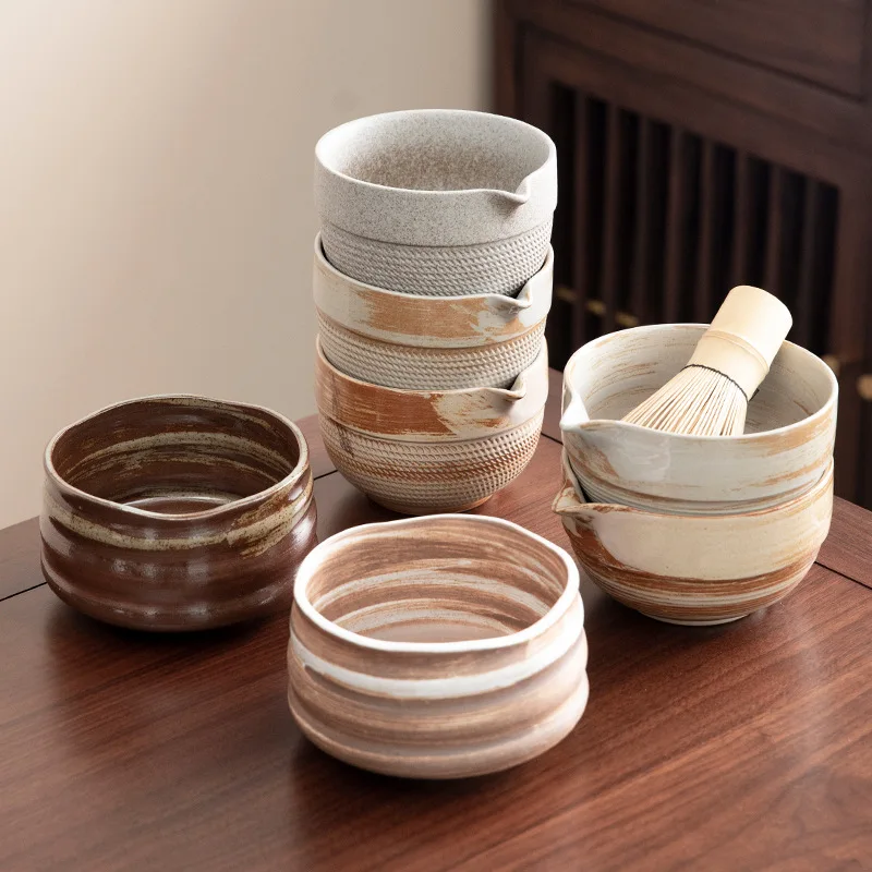 Bamboo Whisk Chasen - 5/7 pezzi ​ Set da tè