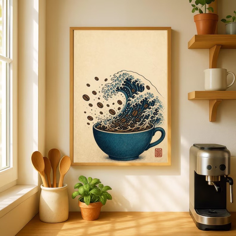 Poster su Tela Vintage con Tem - Japanese Lifestyle Food recensione e prezzo
