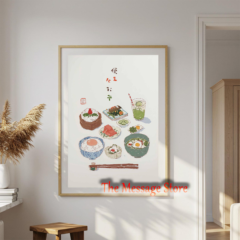 Poster su Tela con Cibo Giappo - Japanese Lifestyle Food recensione e prezzo