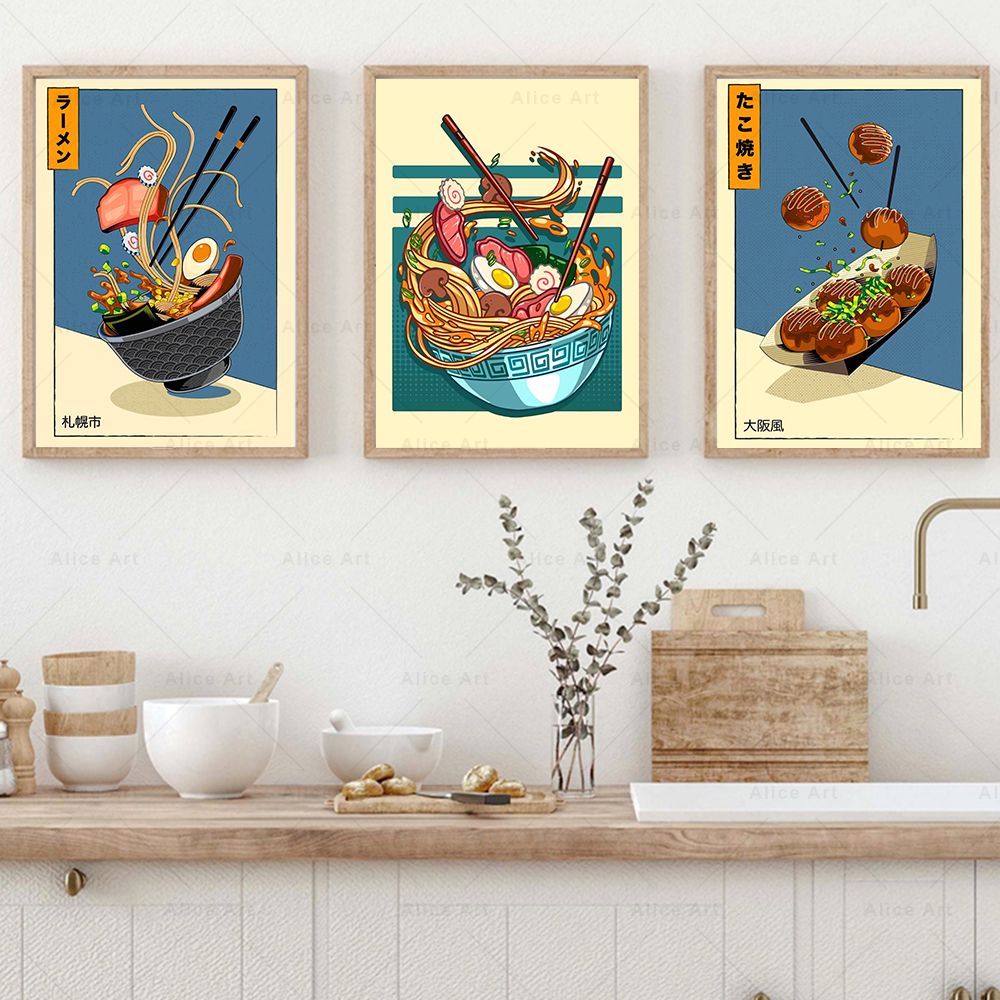 Poster in stile giapponese cuc - Japanese Lifestyle Food recensione e prezzo