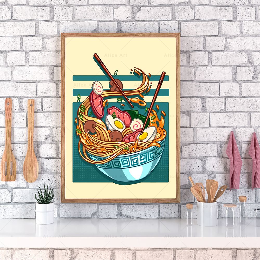 Poster in stile giapponese cuc - Japanese Lifestyle Food recensione e prezzo